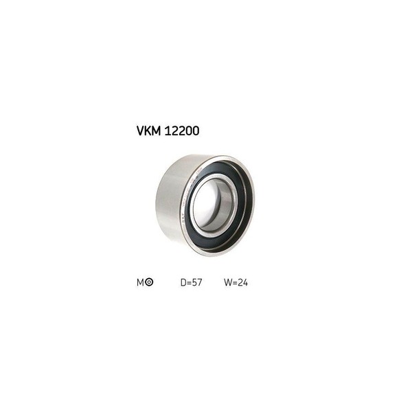 Spannrolle, Zahnriemen SKF VKM 12200 FüR CitroËN Fiat Lancia Peugeot, Links-image