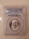 1960-D Franklin Half Dollar PCGS MS64 Blue Holder Nice Luster