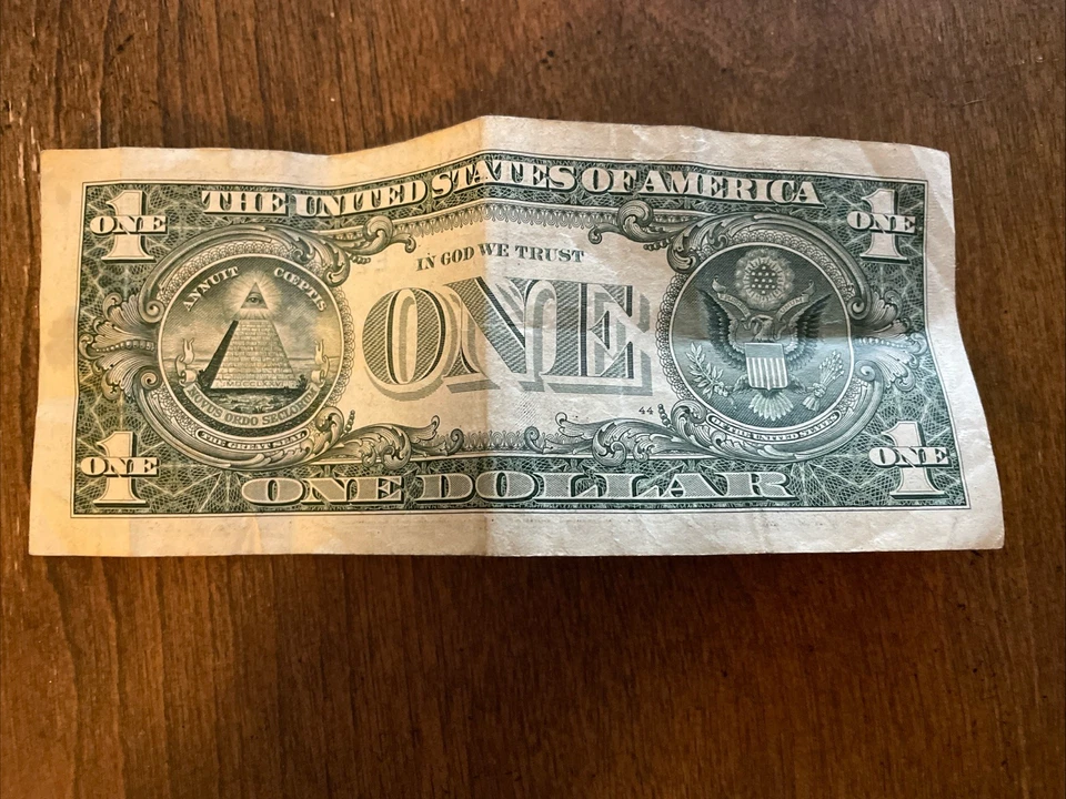 July 24, 1978 Birthday Note 1 Dollar Bill Series 2017 E24071978A Fancy Serial # - Image 2 of 4