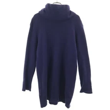 hatra made in Japan Long sleeve turtleneck sweater S Navy Men's