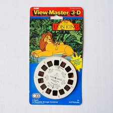 Vintage View-Master The Lion King Disney 3 Reel Pack 21 Pictures 1994 Tyco USA