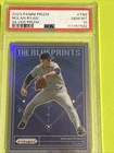 2023 Panini Prizm - The Blueprints Nolan Ryan #TB9 Silver Prizm PSA 10 Rangers