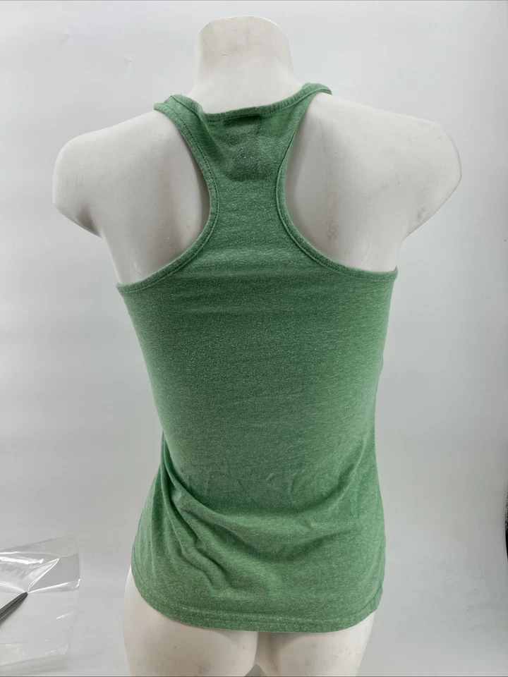 Bob Marley one love Jamaica Collection rare tank top green w/Bob & flowers Sz M - Image 4 of 4