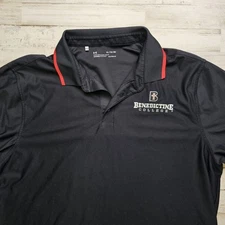 Under Armour Benedictine College Golf Polo Shirt - Men's XL Heatgear
