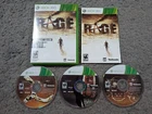 Rage: Anarchy Edition Microsoft Xbox 360, 2011 3 Disc Complete Tested & Working!