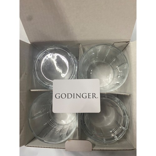 Godinger Royce Double Old-Fashioned Getränk Trinkgläser 4er Set Klar Neu mit Karton - Bild 3 von 4