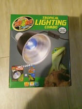 Zoo Med Reptile Mini Deep Dome Tropical Terrarium Lighting  Light Bulb Combo