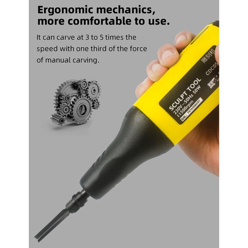 Woodworking Chisel Carving Knife Electric Carving Chisel Electric Engraving Pen - Picture 5 of 7