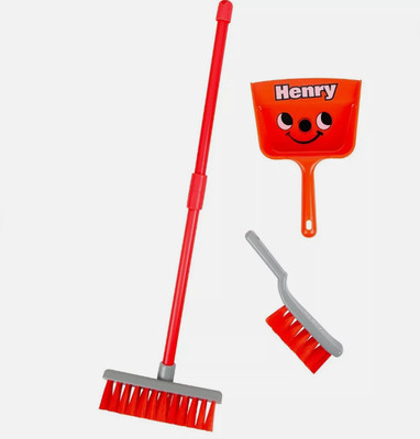 Casdon Henry Bürsten-Set | Kinderfreundliches Reinigungsspielzeug (nicht originalverpackt)
