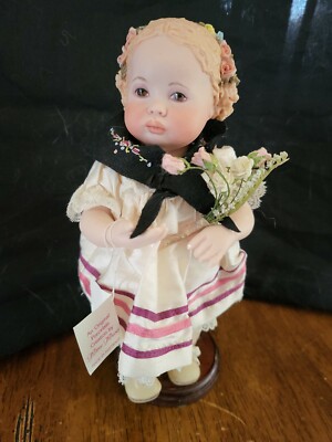 Doll Artist Maree Massey Almost Real Heidi All Bisque Doll 8''