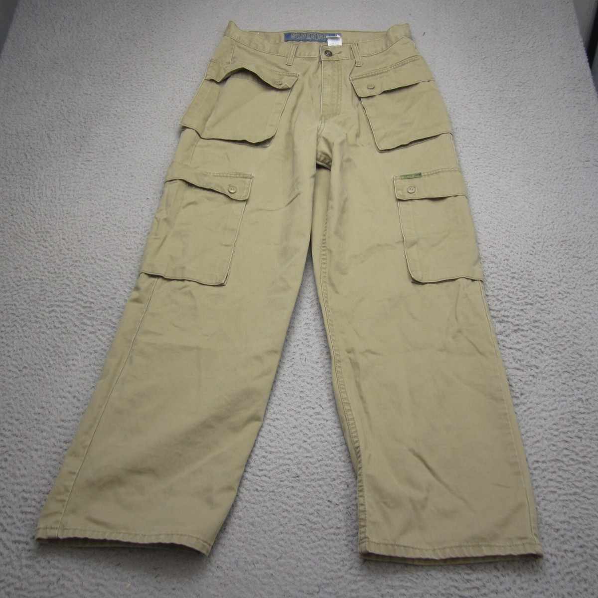 Vintage Levis Silvertab Pants Mens 32X30 Cargo 90s Baggy Skater