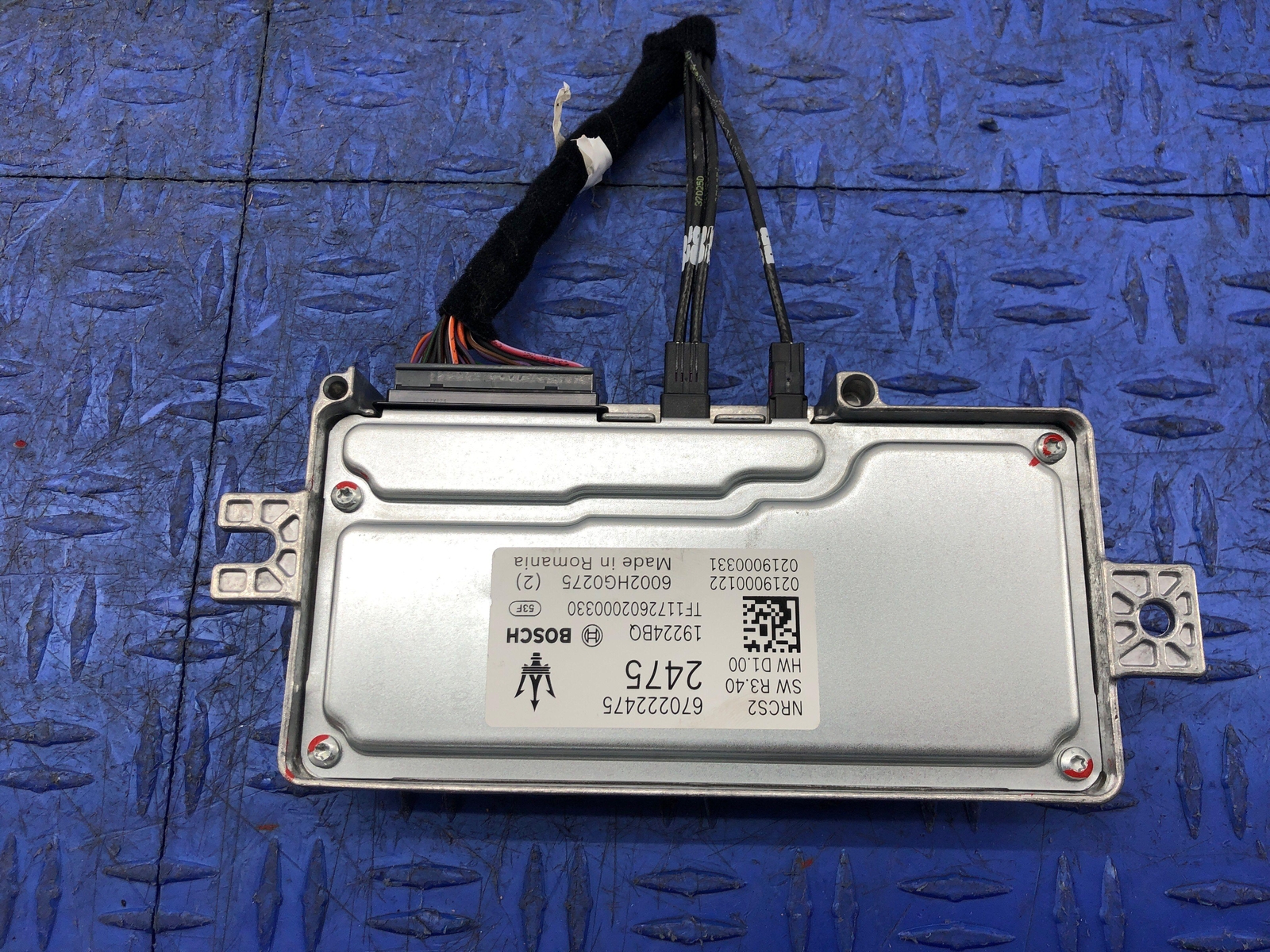 2023 MASERATI GRECALE SURROUND VIEW CONTROL MODULE 670222475 OEM