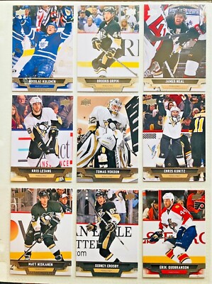 2013-14 UPPER DECK SERIES ONE HOCKEY BASE CARDS 1-200 FINISH YOUR SET U PICK