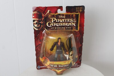 Pirates of The Caribbean At Worlds End Prisoner Will Turner Action Figure 2007(6