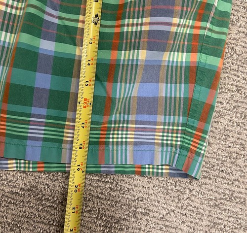 Brooks Brothers Mens Size Large Plaid Swim Trunk Shorts 7" inseam. EUC - Picture 4 of 10