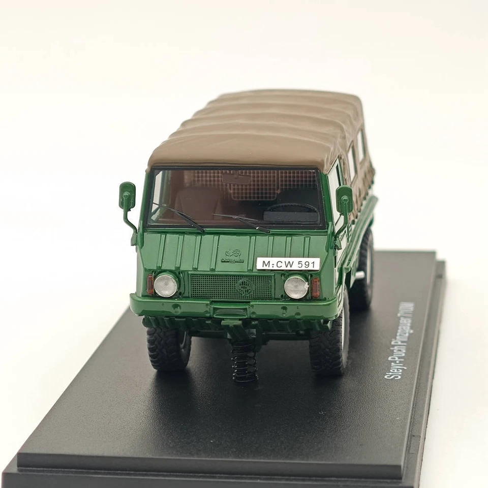 NEO 1/43 Steyr-Puch Pinzgauer 710M Green Resin Models Car Colllection - Photo 4/4