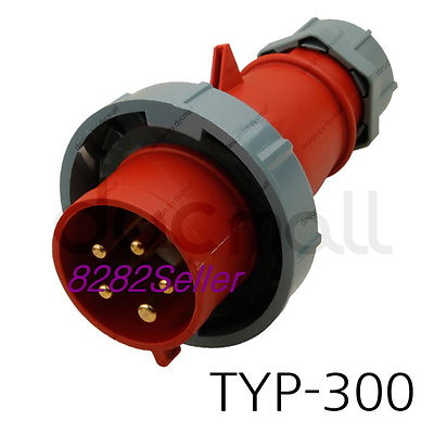 MENNEKES TYP 300 Part no.300 [IP67 400V 32A 3P+N+E] Screw terminals single body