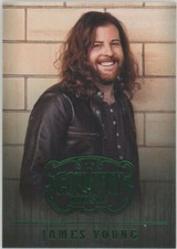 2014 Panini Country Music James Young Green Parallel Eli Young Band #5