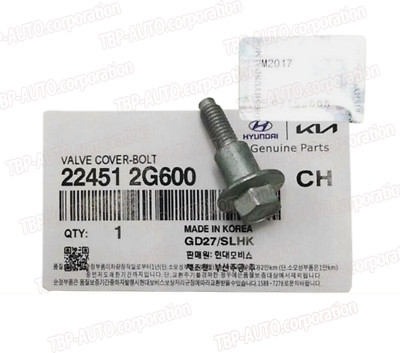 GENUINE    Valve Cover Bolt For Genesis Hyundai Kia  224512G600