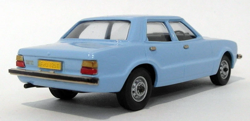 Lansdowne Models 1/43 Scale LDM56 - 1979 Ford Cortina 1.6L Saloon - Bermuda Blue - Image 3 of 4