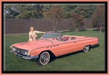 1961 Buick Electra 225 Convertible Toolbox - Refrigerator Magnet 42 Mil