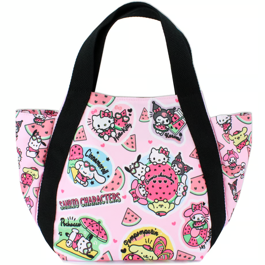 Sanrio Characters Hello Kitty Balloon Handbag Watermelon Mania