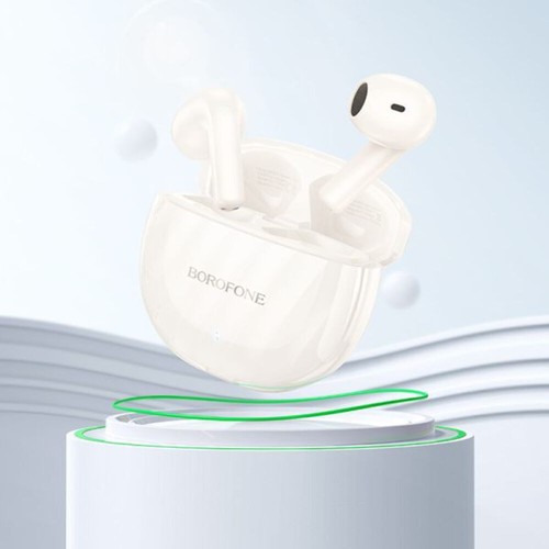 BOROFONE BW51 Solid true wireless BT headset - milky white - Foto 4 di 4