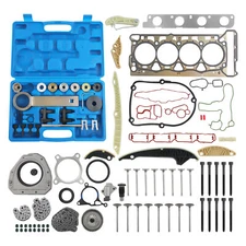 Head Gasket Set Timing Chain Tool Kit Valves For Audi A5 2008+ A4 2009+ 2.0 TFSI