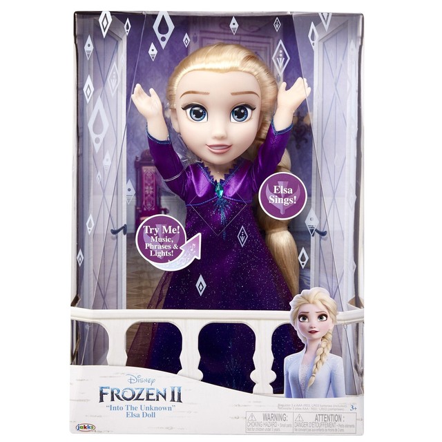 elsa magnetic doll