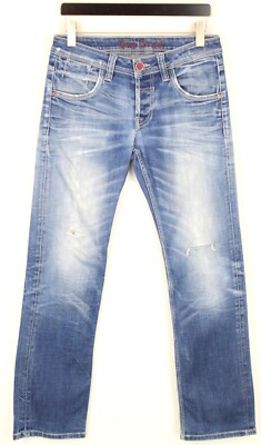 Camp David Red P. Manning Jeans Herren Gerade W29/L32 Schaltfläche