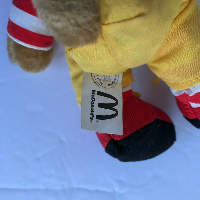 McDonald's Build A Bear Ronald McDonald Beanbag Plush 7" eBay