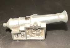 Vintage Pirate J.R. Callen MFG. Co. Cast Aluminum Toy Cannon 5”