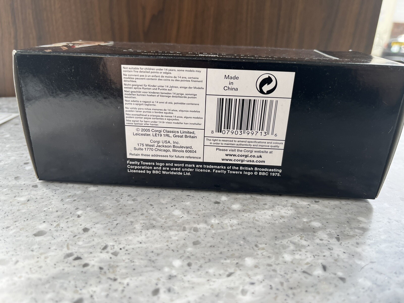 Fawlty Towers Austin 1100 With Basil Fawlty Figure SIGNED John