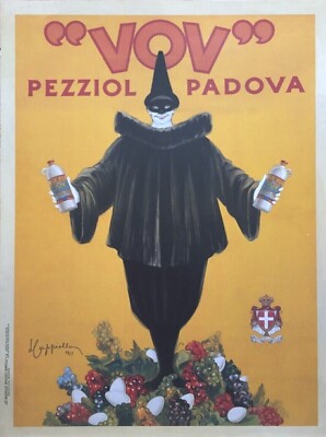 VOV 1922 Vintage Poster Offset Lithograph 31.5 x 24''