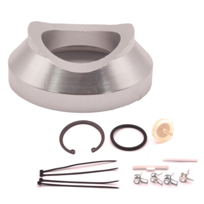 Turbo BOV Flange Adapter & Filter &Clamp For HKS SSQV SQV Adaptor Blow Off Valve