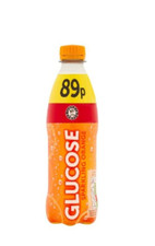 Euro Shopper Sparkling Orange Glucose Price Marked 89p (Pack of 12) - 380ml