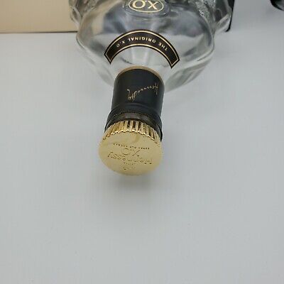 Hennessy XO Extra Old Cognac 750ml Empty Collectible Bottle w/ Box FREE  SHIPPING