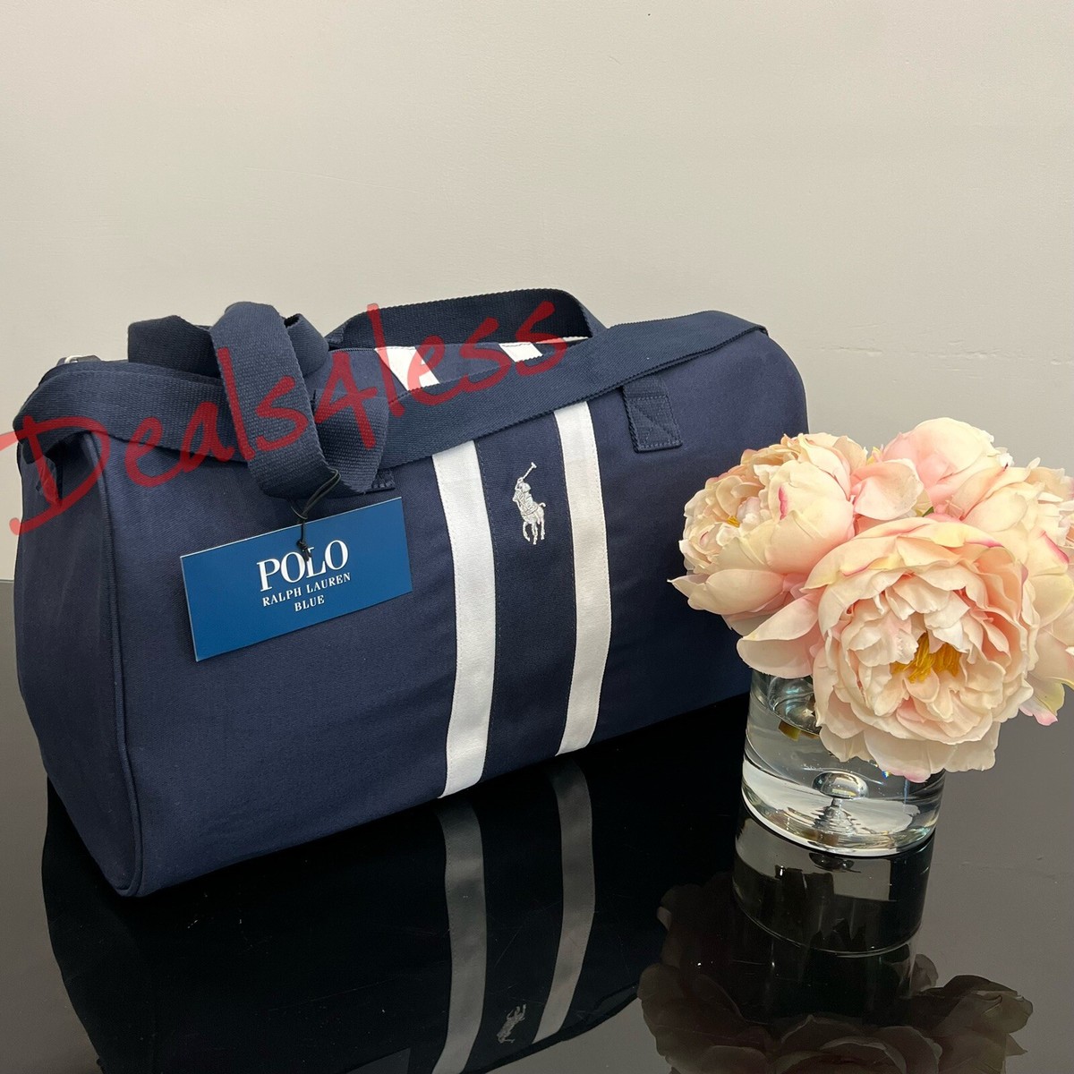 Polo Ralph Lauren Gym Bag Duffel Luggage Holdall Weekender