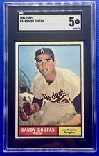 Sandy Koufax Cards - Vintage Baseball Card Timeline 45