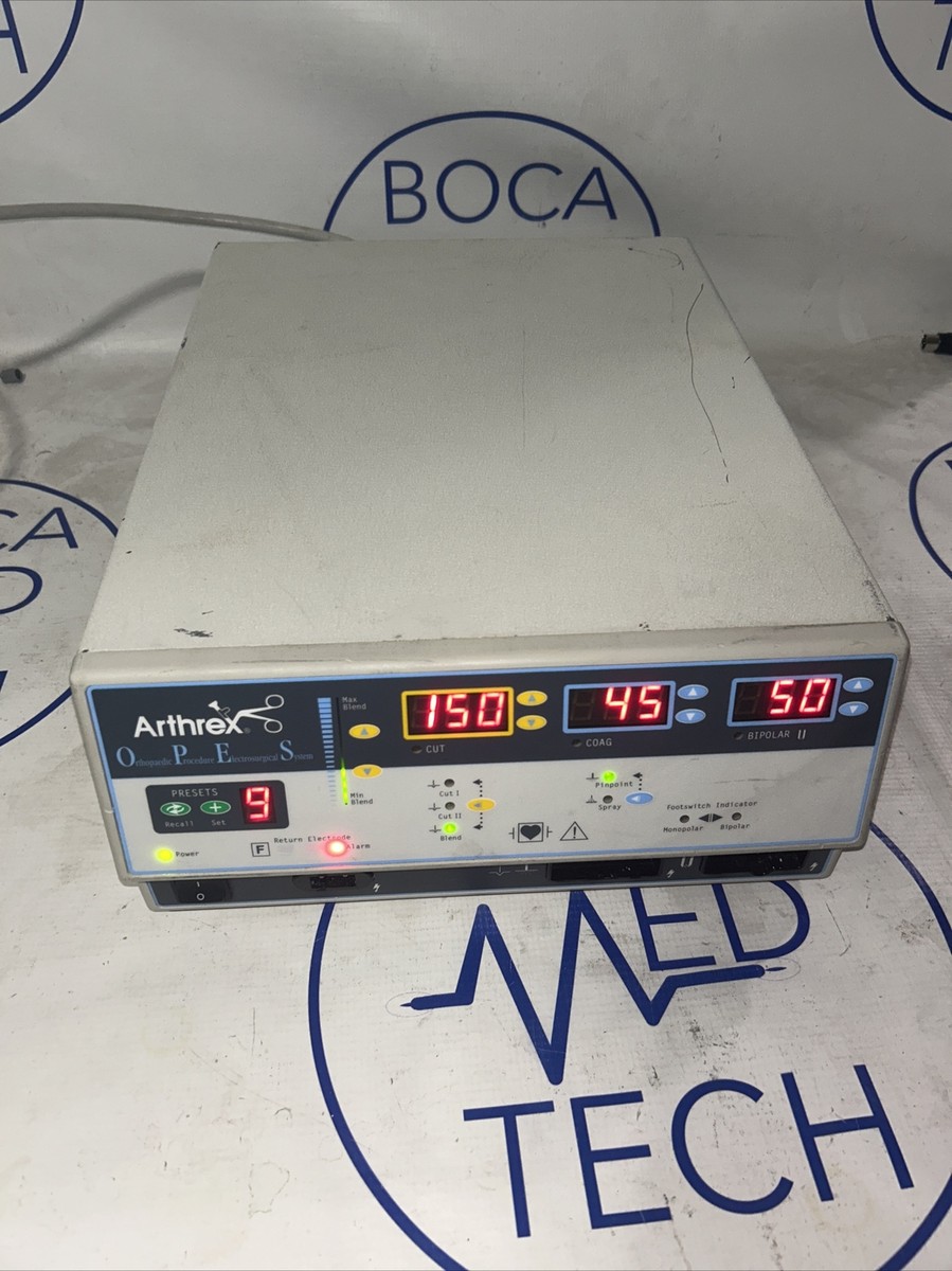 Arthrex AR-9600 OPES Electrosurgical Generator Console 30 Arthrex AR-9600 OPES Electrosurgical Generator Console 30