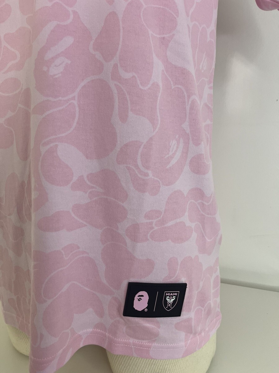 Bape x Inter Miami CF Pink Tee Futbol Soccer 2XL BNWT | eBay Bape x Inter Miami CF Pink Tee Futbol Soccer 2XL BNWT | eBay