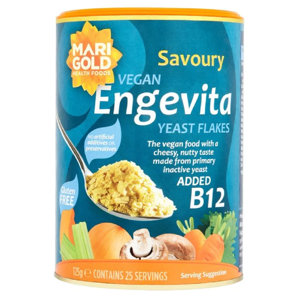 Marigold B12 Engevita Yeast Flakes 100g x 6