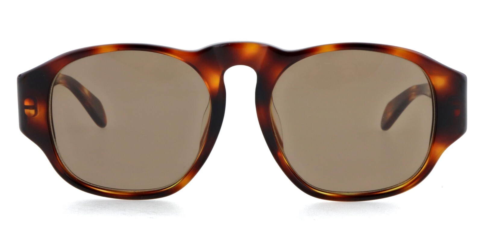 New CHANEL 01452 91235 Havana Gold CC Cocomark Sunglasses Italy Old Stock Unisex