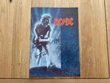 AC/DC - 1996 Ballbreaker Tour Programme signed by Brian Johnson