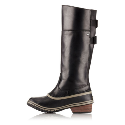 sorel slimpack riding boot dark fog