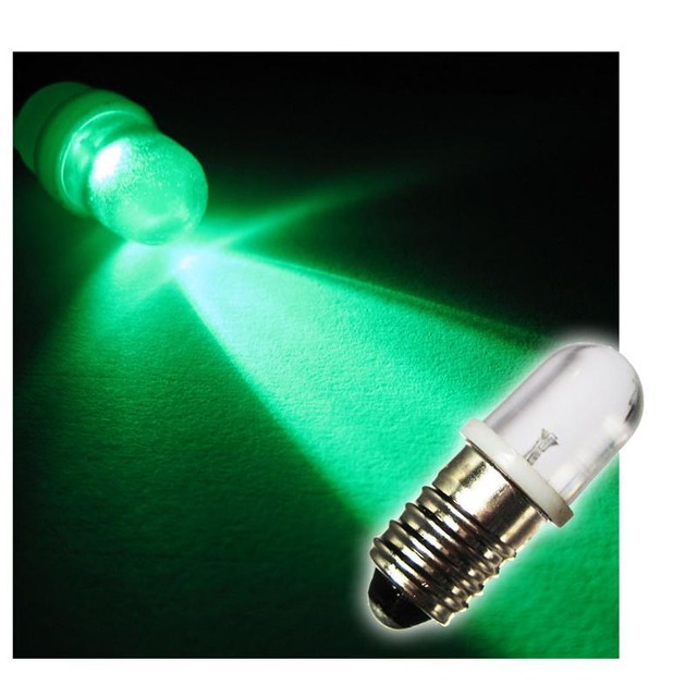 2x E10 Schraubsockel 12 V 12 Volt EY10 LED SMD Gewinde Lampe Weiß Birne E 10 EBa - Foto 7