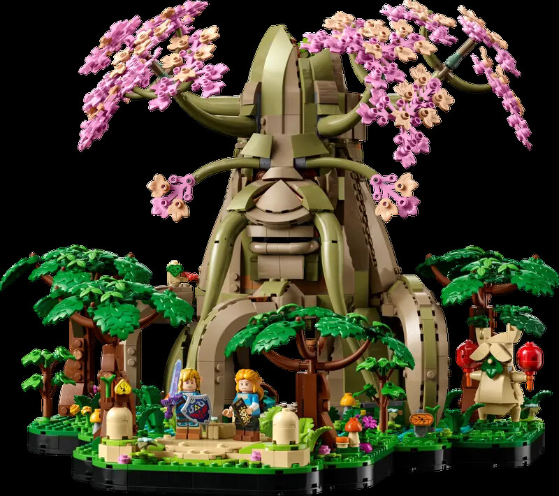 Lego 77092 Legend Of Zelda Great Deku Tree 2-in-1 Nintendo Build