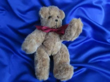 BEAR JOINTED 10.5" SIMILAR TO STEIFF FUZZY BROWN UNUSED STUFFED TOY GREAT CNDTN