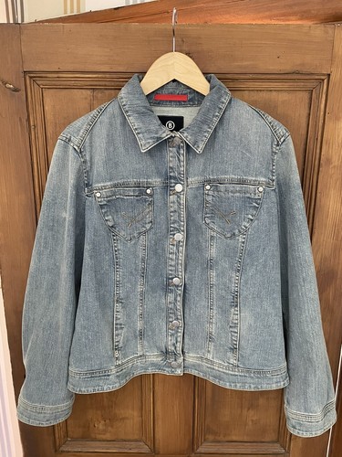 Ladies Bogner Jeans Denim Jacket Size 