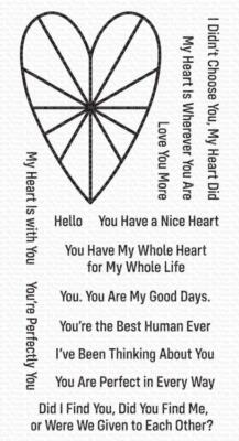 My Favorite Things Stempel ''Heart Burst Hellos'' Clear Stamp